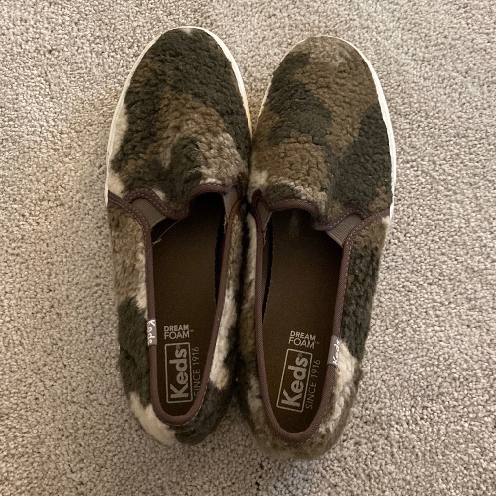 Keds Camouflage fleece shoes